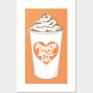 Pumpkin Spice Latte Posters and Art